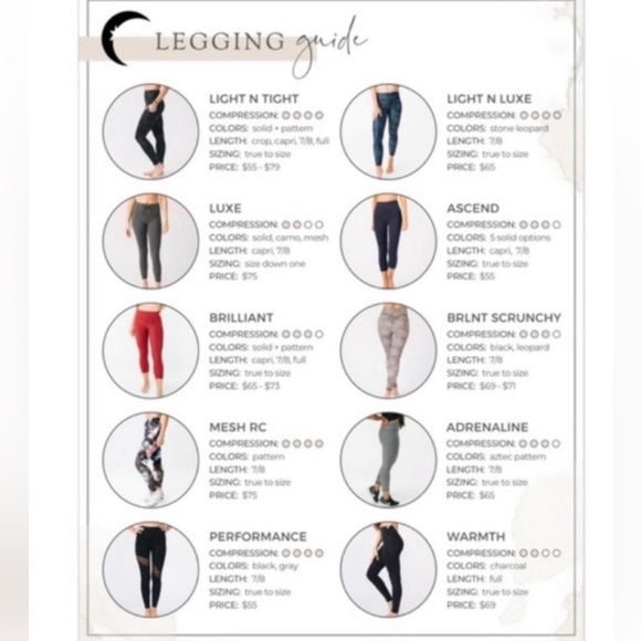 ZYIA Stay Gold Light & Tight Speckled 7/8 Leggings - Picture 12 of 13